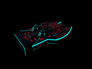 space force blue - pbr 3D Model