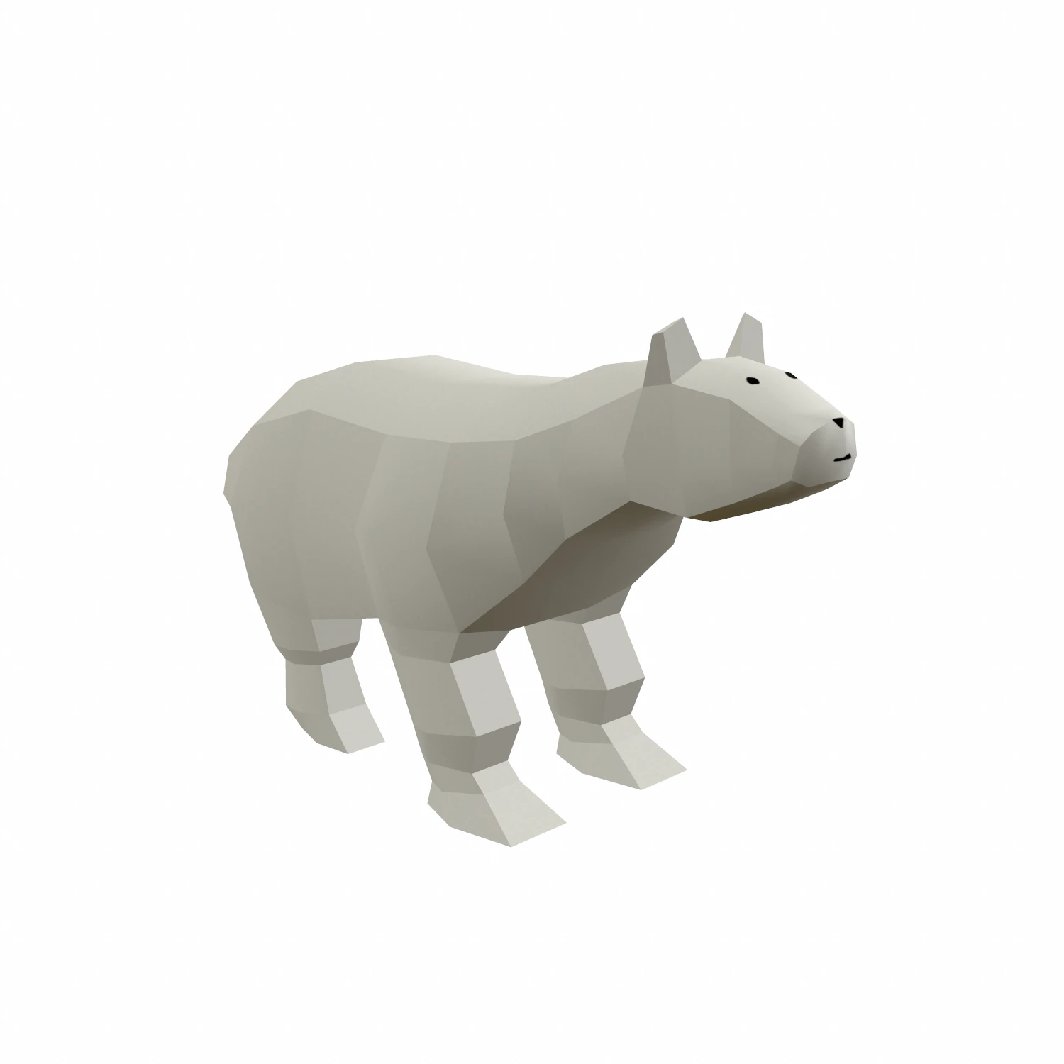 bear cartoon 3D Model .c4d .max .obj .3ds .fbx .stl .blend 