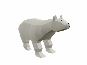 bear cartoon Modelo 3D