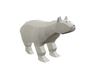 beer tekenfilm 3D Model