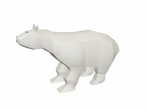 bear cartoon 3D Модель