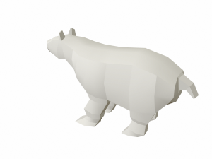 bear cartoon 3D Модель