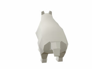 bear cartoon 3D Модель