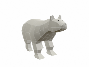 bear cartoon 3D Модель