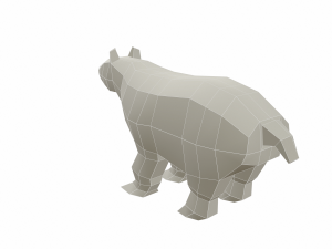 bear cartoon 3D Модель