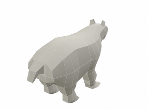 bear cartoon 3D Модель