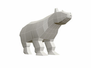 bear cartoon 3D Модель