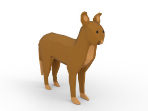 Cat cartoon 3D-Modell