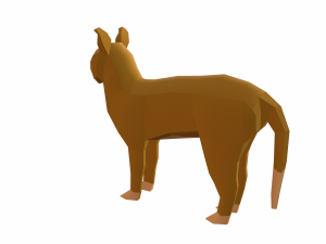 Cat cartoon 3D Model