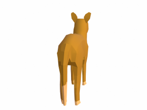 Cat cartoon 3D Model