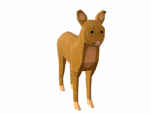 Cat cartoon 3D Model