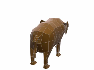 elephant cartoon 3D Model