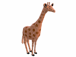 giraffe Modèle 3D