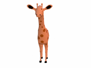 giraffe Modèle 3D