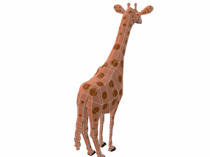 giraffe Modèle 3D