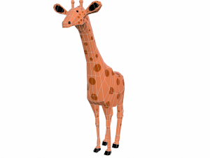giraffe Modèle 3D
