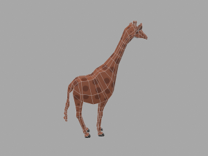 giraffe Modèle 3D