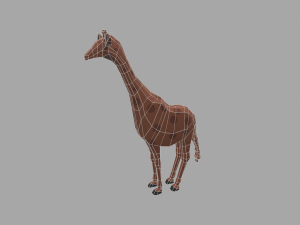giraffe Modèle 3D