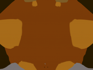 cow low poly 3D मॉडल