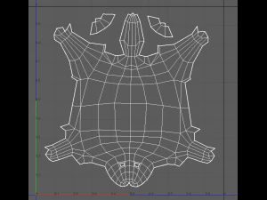 cow cartoon - 02 3D Model