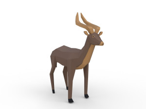 antelope 3D Модель