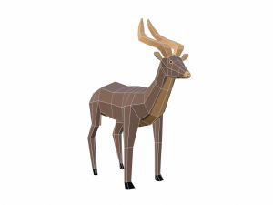 antelope 3D-Modell