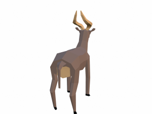 antelope 3D-Modell