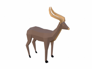 antelope 3D-Modell