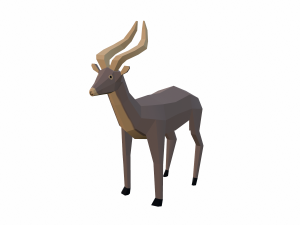 antelope 3D-Modell