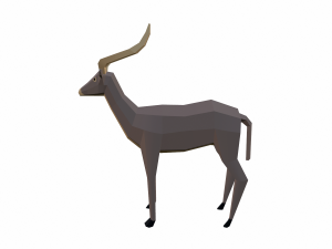antelope 3D-Modell