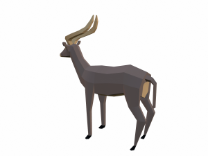 antelope 3D-Modell