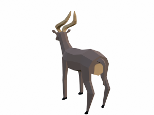 antelope 3D-Modell