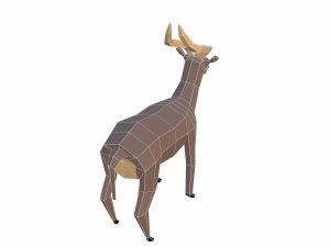 antelope 3D-Modell
