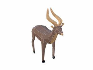 antelope 3D-Modell
