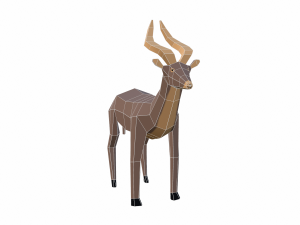 antelope 3D-Modell