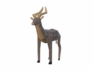antelope 3D-Modell