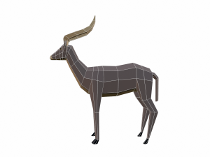 antelope 3D-Modell
