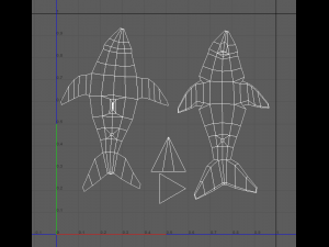 shark cartoon 3D Модель