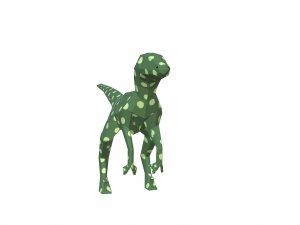 dinosaur cartoon Modelo 3D