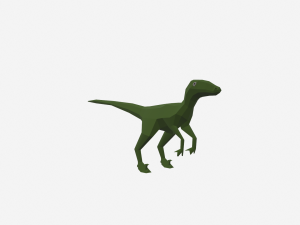 dinosaur cartoon Modelo 3D