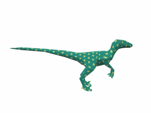 dinosaur cartoon - 02 3D Model