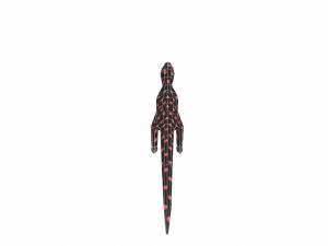 dinosaur low poly Modello 3D