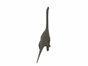 dinosaur brachiosaurus low poly 3D Модель