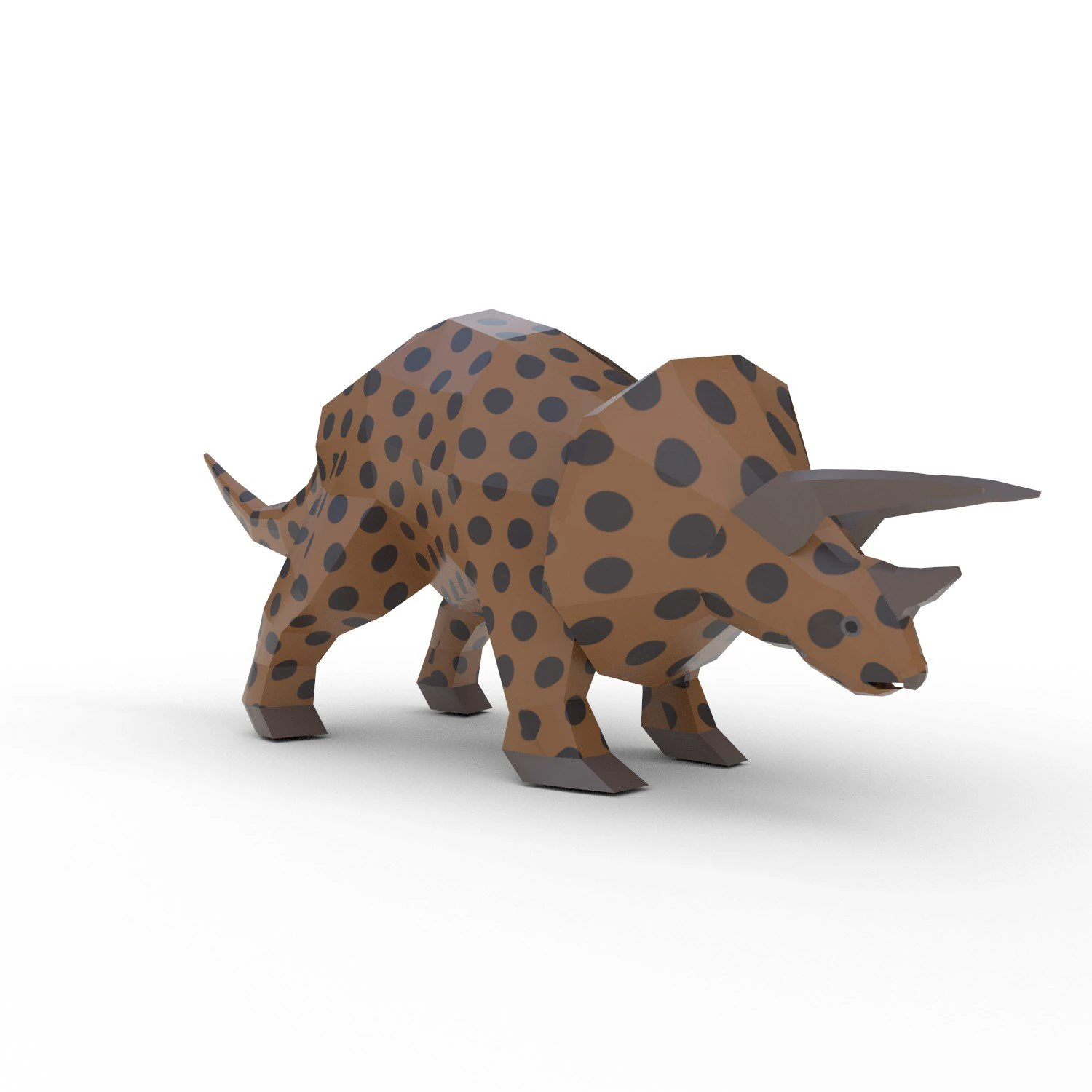 dinosaur triceratops - 03 3D Model .c4d .max .obj .3ds .fbx .stl .blend 