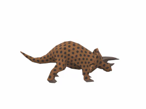 dinosaur triceratops - 03 3D Model