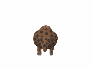 dinosaur triceratops - 03 3D Model