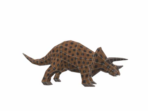 dinosaur triceratops - 03 3D Model