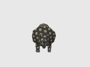 dinosaur triceratops - 02 3D Model