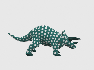 dinosaur triceratops Model 3D