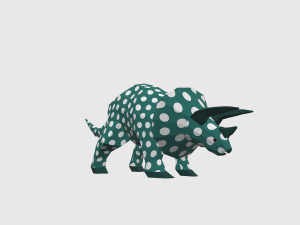 dinosaur triceratops Model 3D